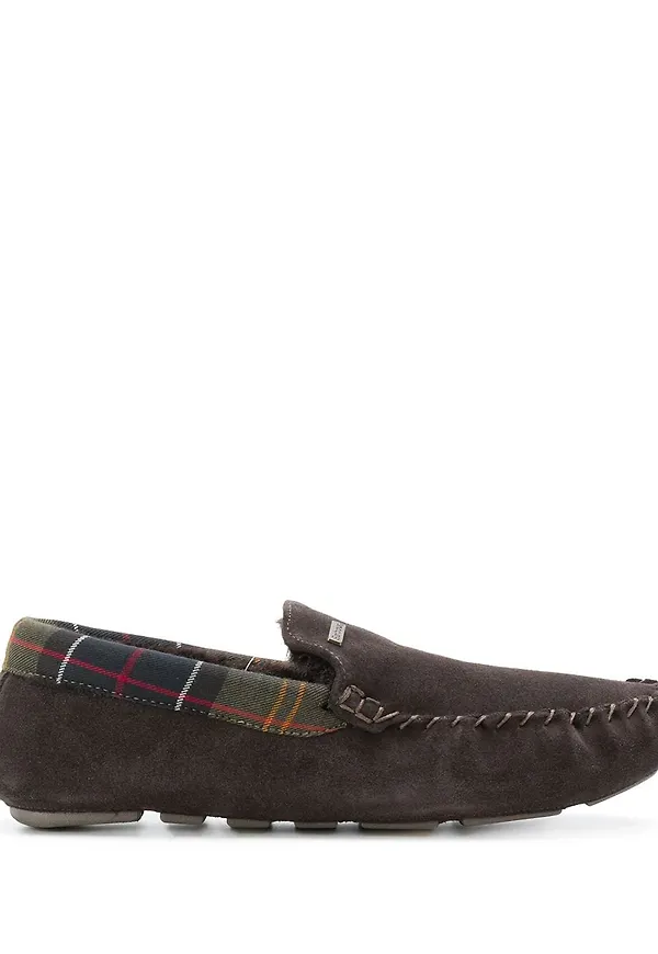 Barbour Monty slippers - Brun