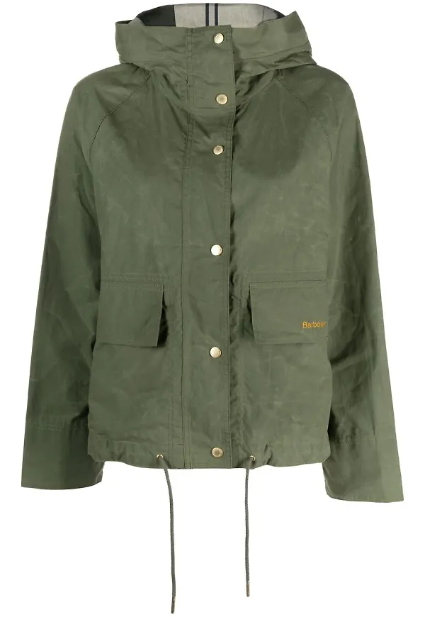 Grön kappa 2026 för dam från Barbour