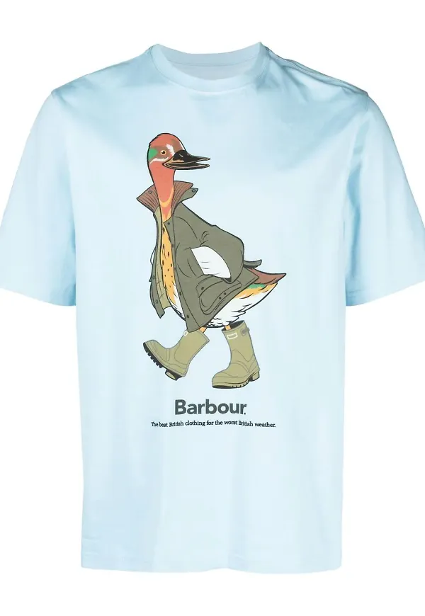 Barbour Noah Duck t-shirt - Blå