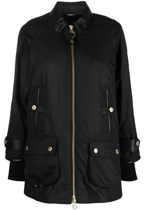 Barbour Norwood jacka med dragkedja - Svart