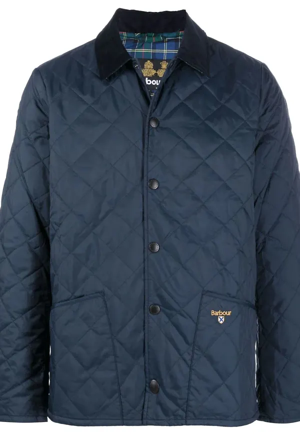 Barbour quiltad jacka - Blå