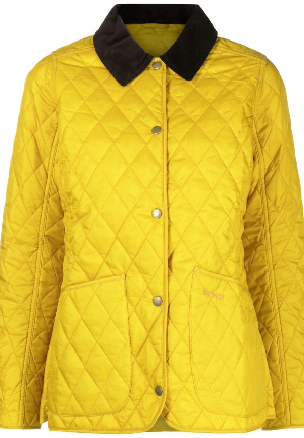 Barbour quiltad jacka - Gul
