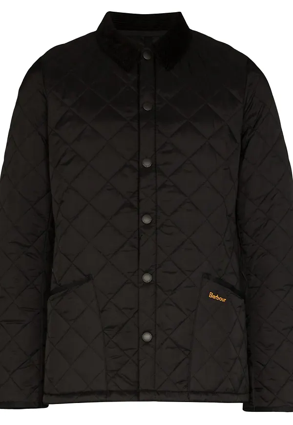 Barbour quiltad jacka - Svart