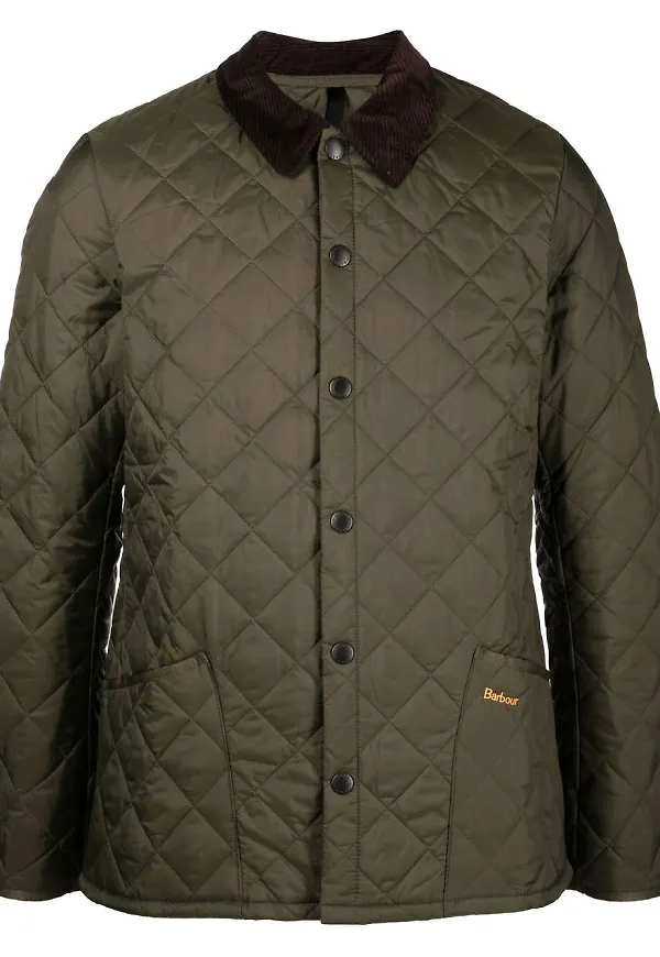 Barbour quiltad skjortjacka - Grön