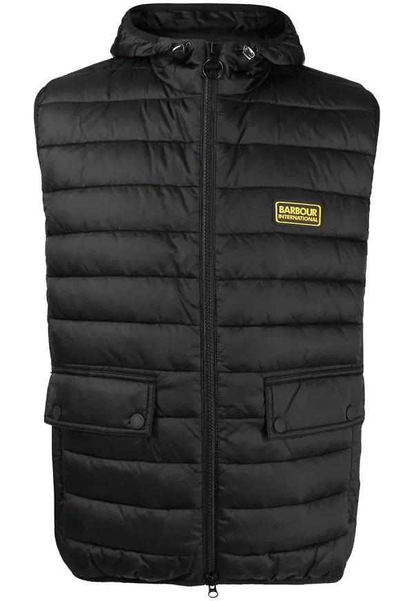 Barbour quiltad väst - Svart