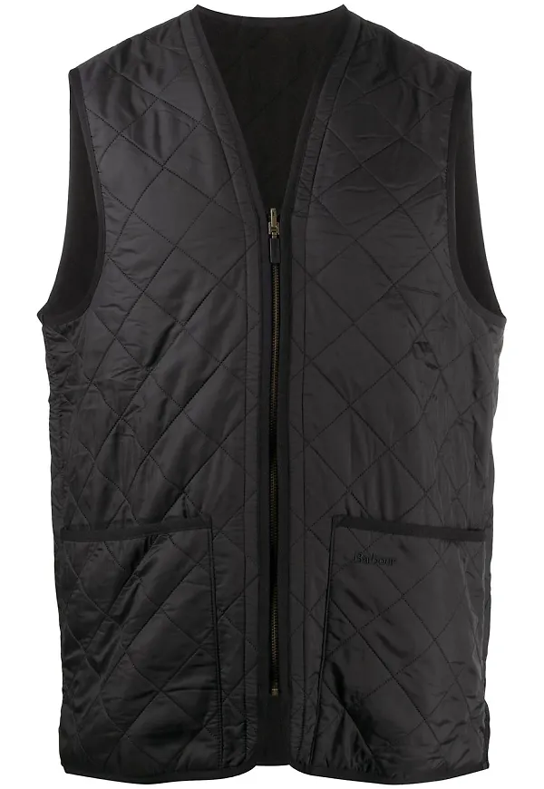 Barbour quiltad väst - Svart