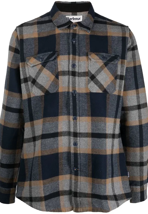Barbour Rhobell rutig skjorta - Grå