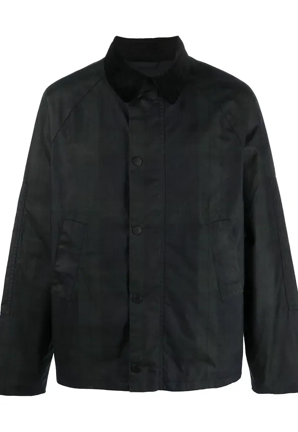 Barbour rutig jacka - Svart
