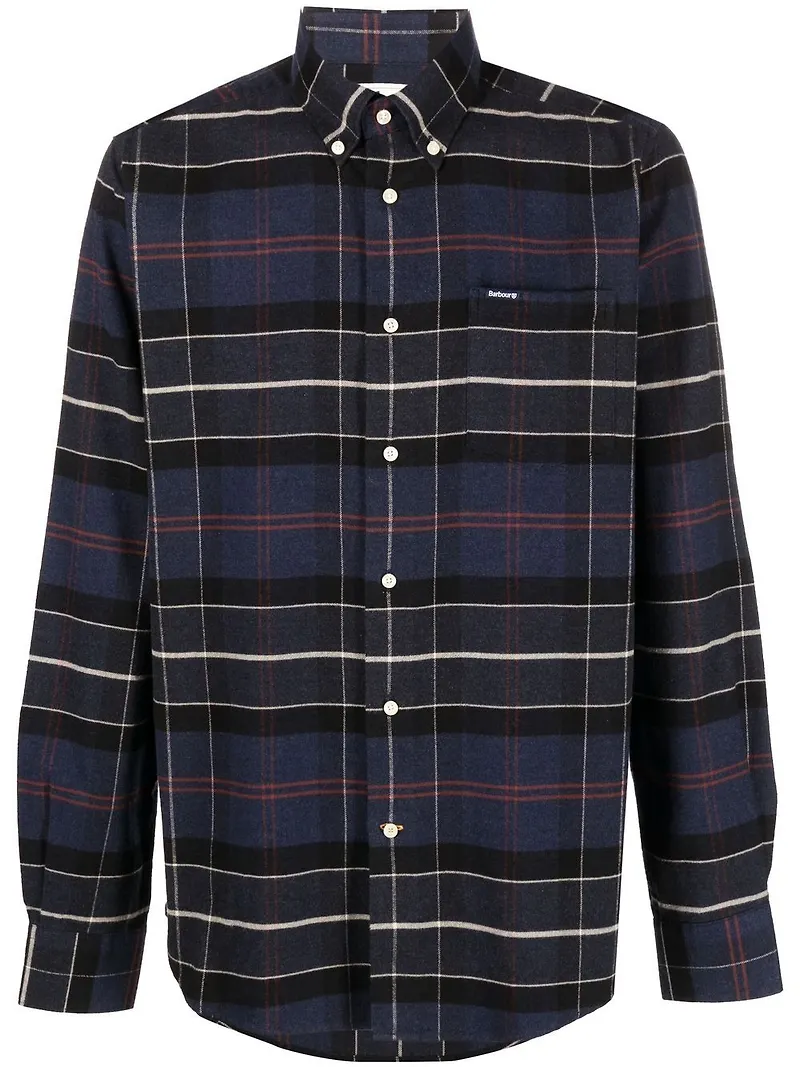 Barbour rutig skjorta - Blå