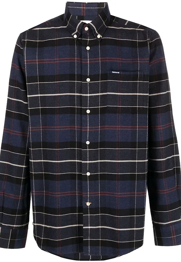 Barbour rutig skjorta - Blå