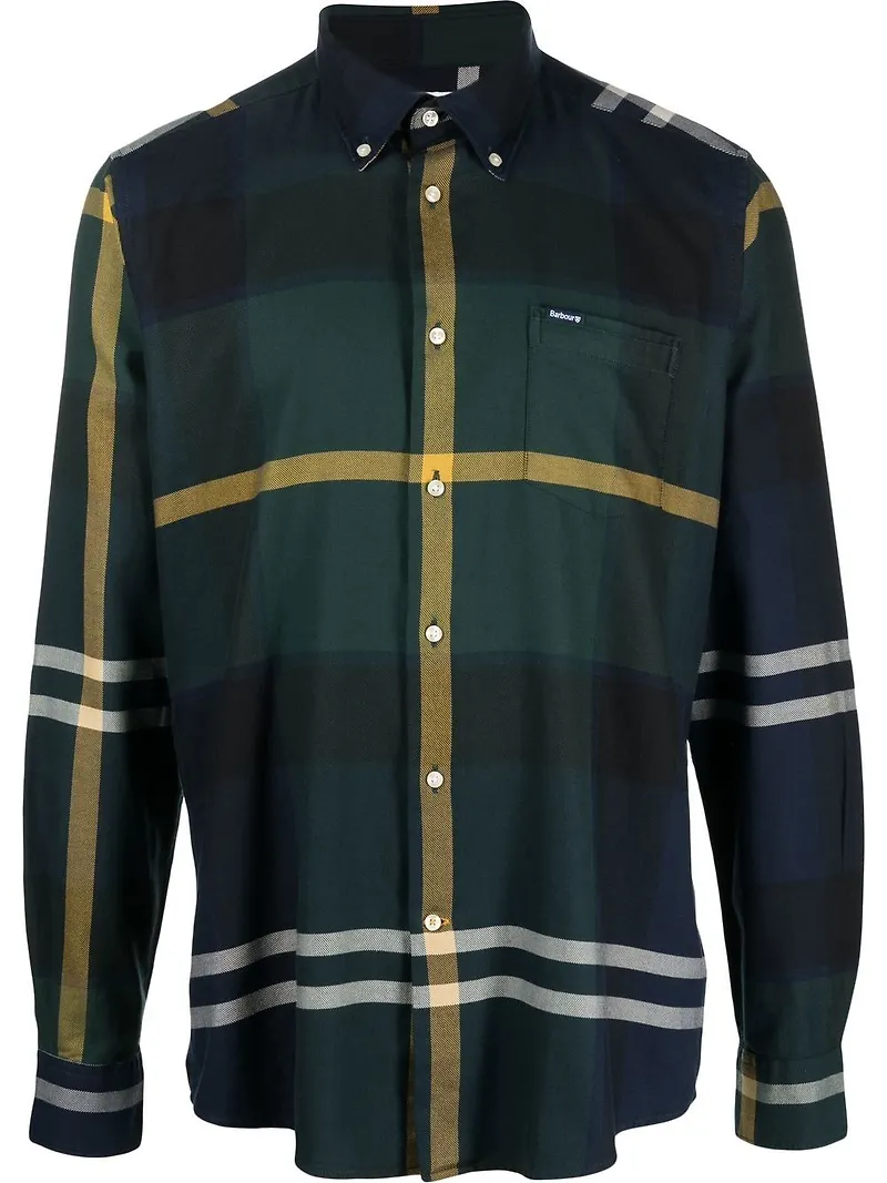 Barbour rutig skjorta - Blå