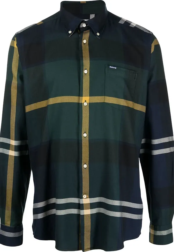 Barbour rutig skjorta - Blå