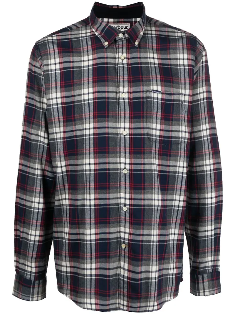 Barbour rutig skjorta - Blå