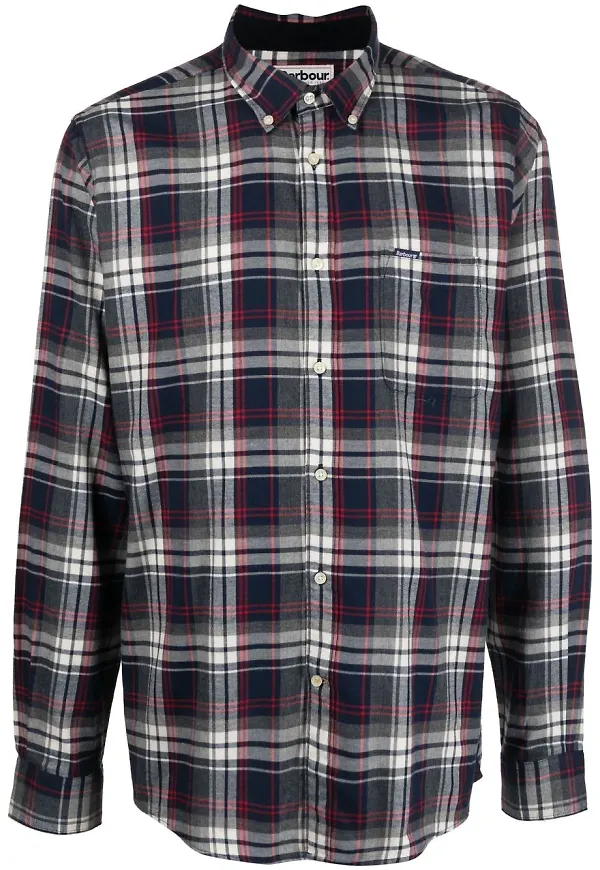 Barbour rutig skjorta - Blå
