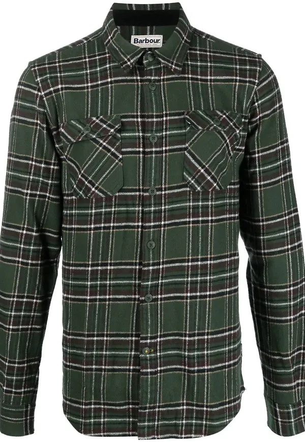 Barbour rutig skjorta - Grön