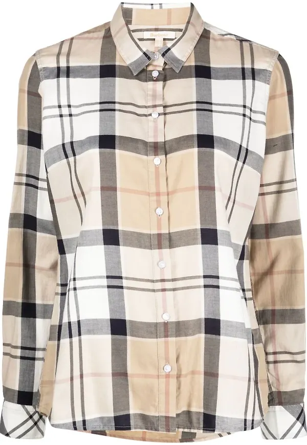 Barbour rutig skjorta - Neutral