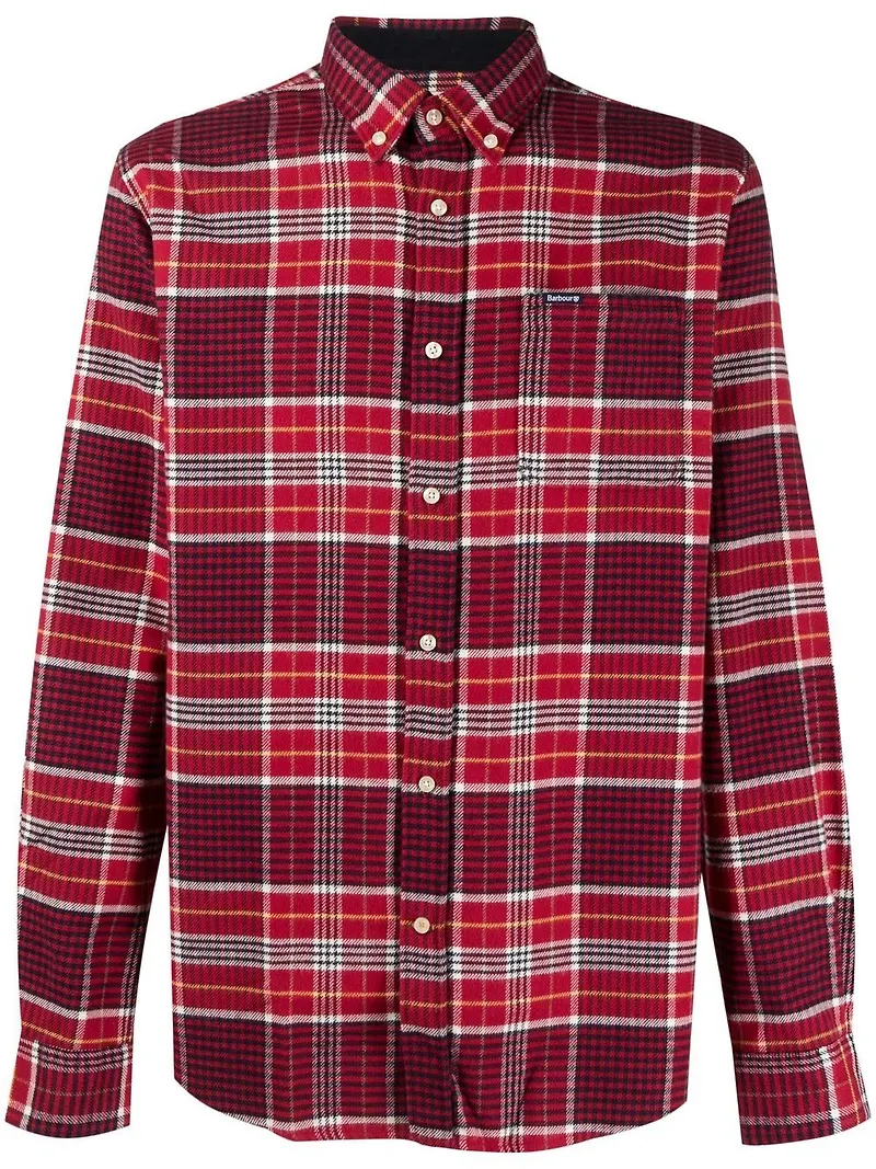 Barbour rutig skjorta - Röd