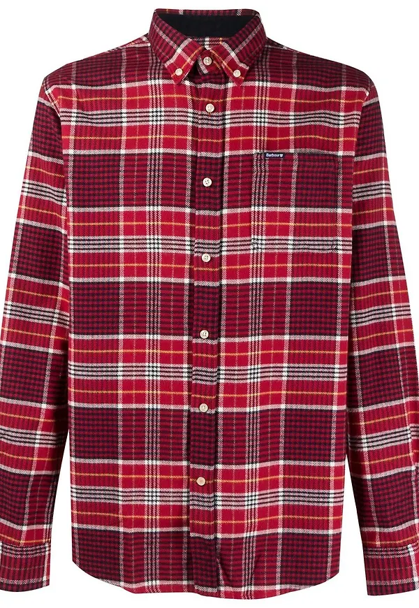 Barbour rutig skjorta - Röd