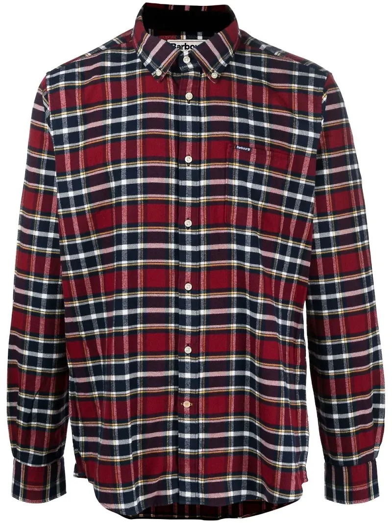 Barbour rutig skjorta - Röd