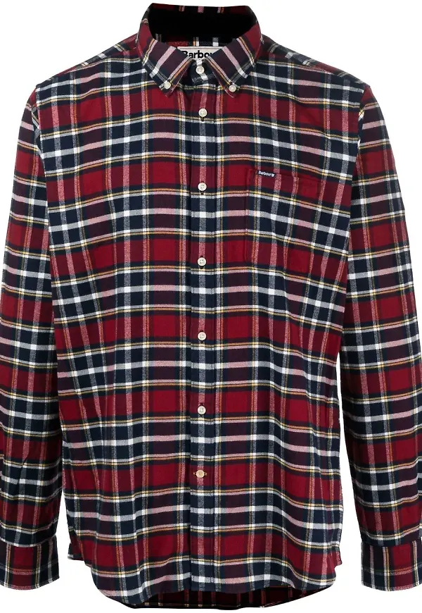 Barbour rutig skjorta - Röd
