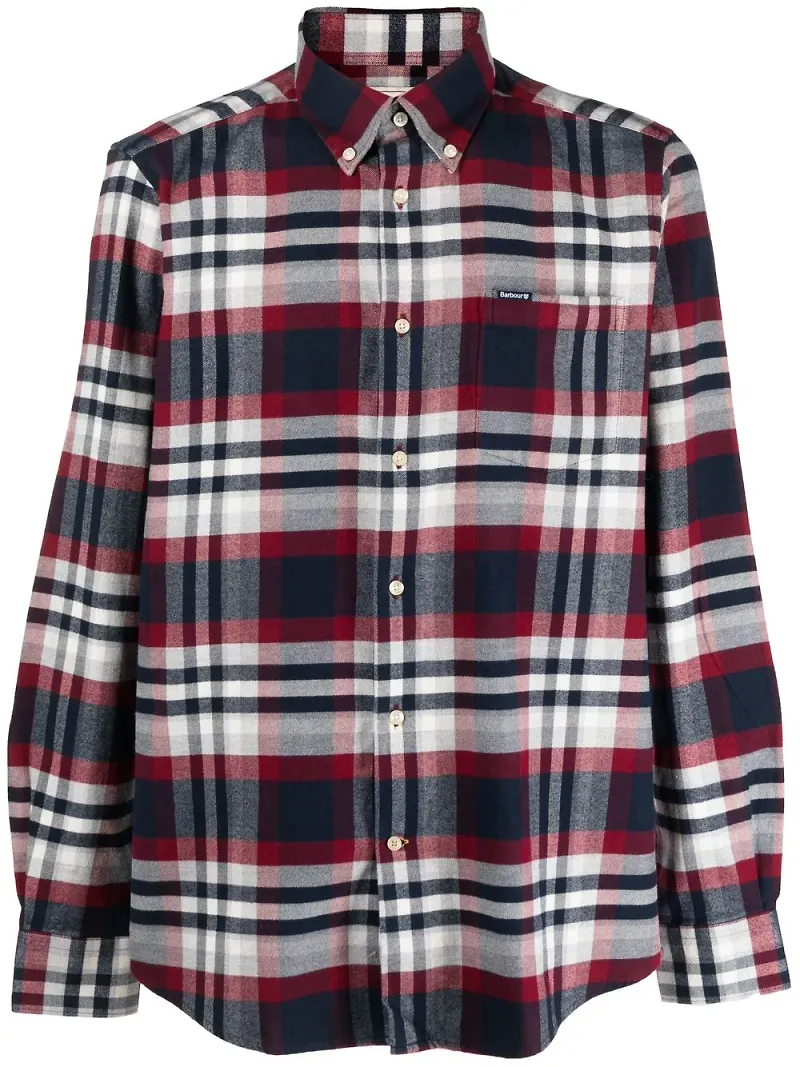 Barbour rutig skjorta - Röd