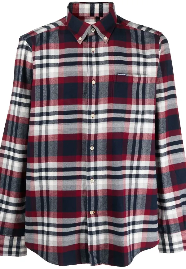 Barbour rutig skjorta - Röd
