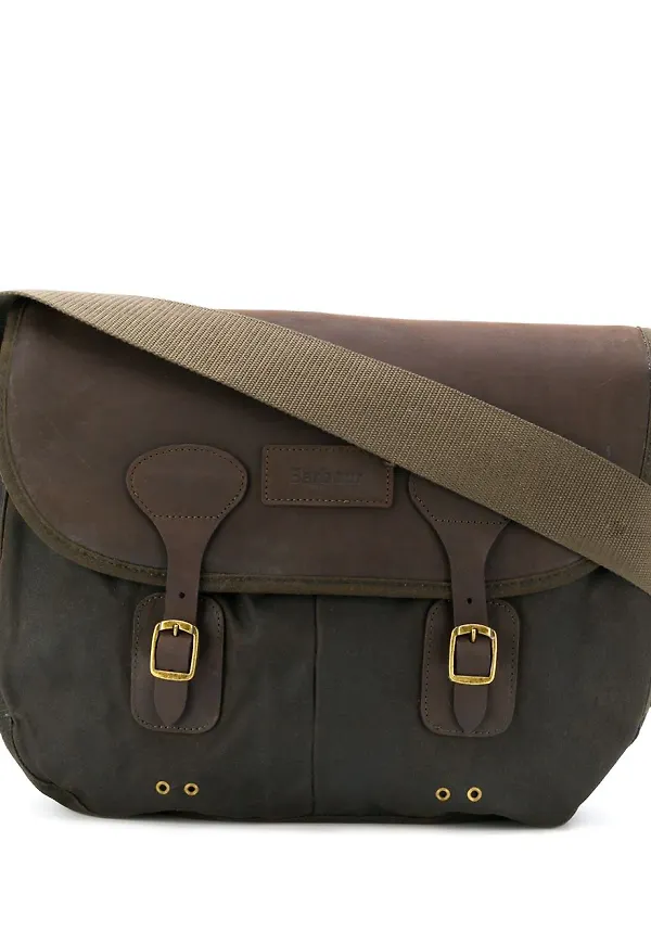 Barbour satchel shoulder bag - Grön