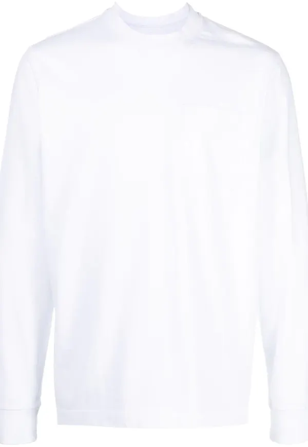 Barbour Sheppey långärmad t-shirt - Vit