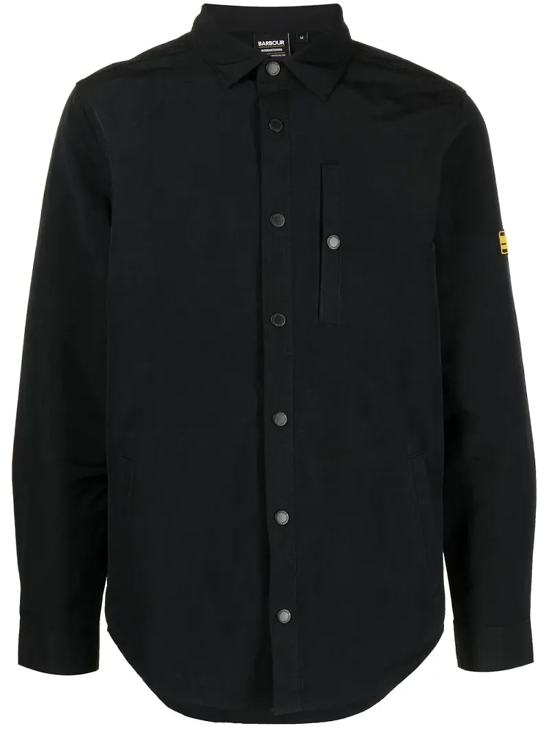 Barbour skjorta med logotyp - Svart