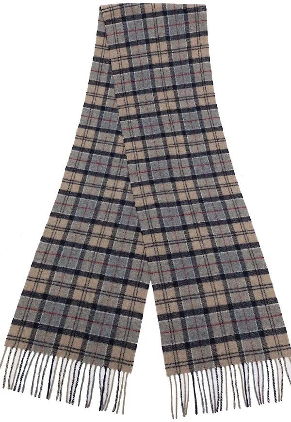 Barbour skotskrutig halsduk - Grå