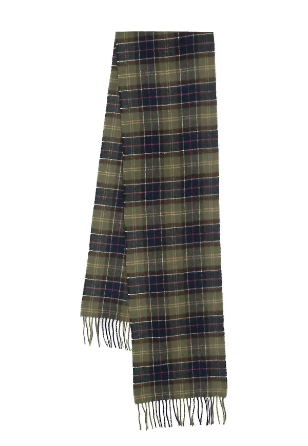 Barbour skotskrutig halsduk - Grön