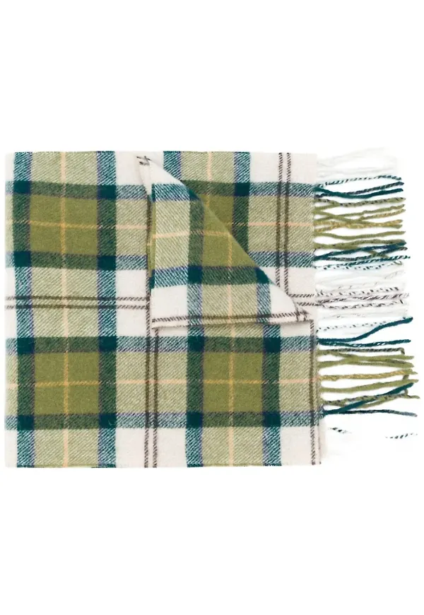 Barbour skotskrutig halsduk - Grön