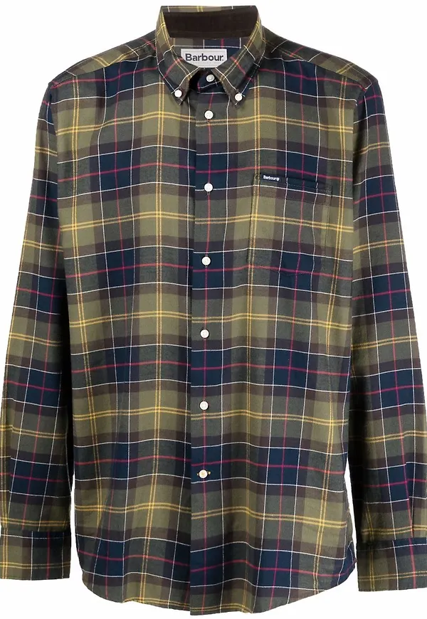 Barbour skotskrutig skjorta - Grön