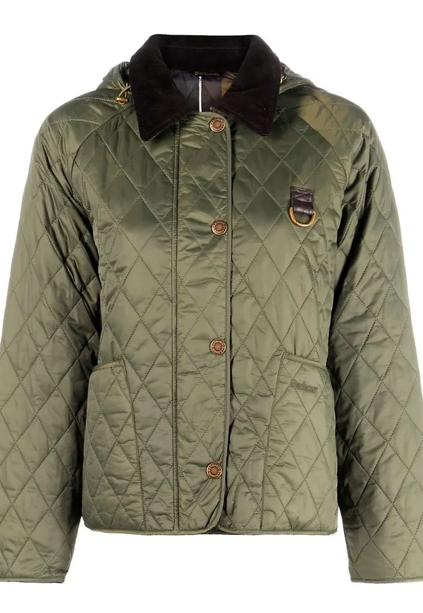 Barbour Tobymory quiltad jacka - Grön