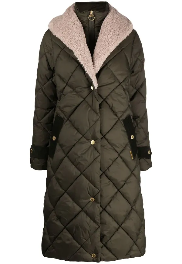 Barbour Tolsta quiltad kappa - Grön