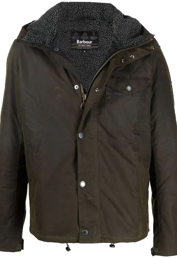 Barbour tunn regnjacka - Grön