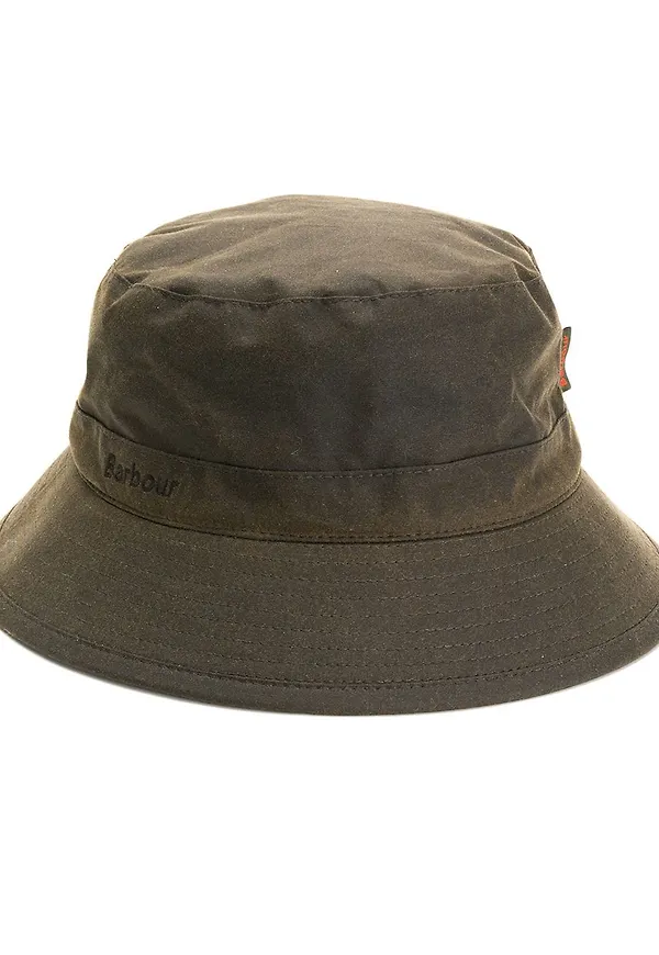 Barbour Wax Sports hat - Brun