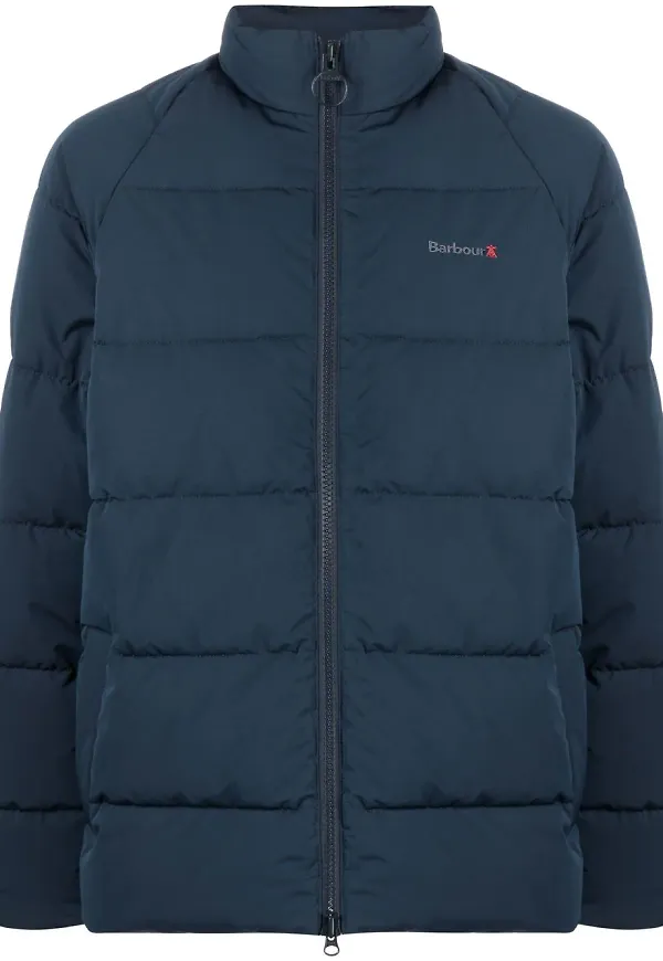 Barbour Weir Baffle quiltad jacka - Blå