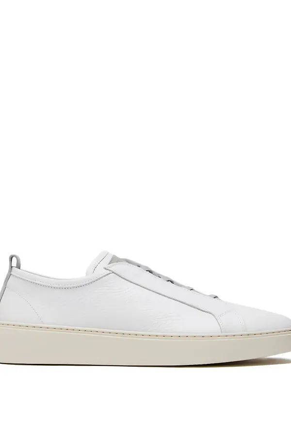 Barrett lädersneakers - Vit