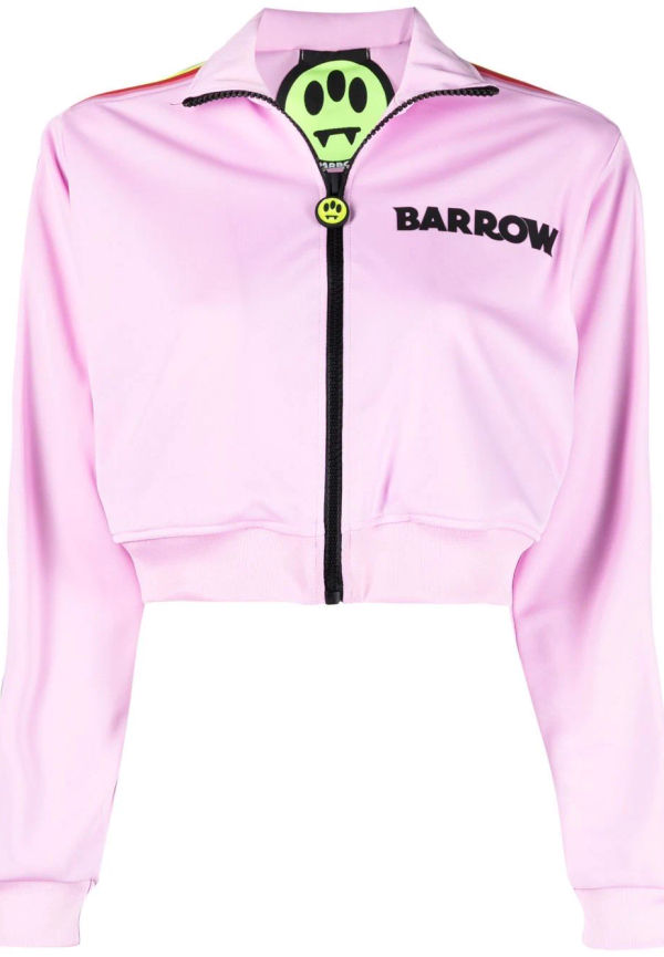 BARROW kort jacka med sidorand - Rosa