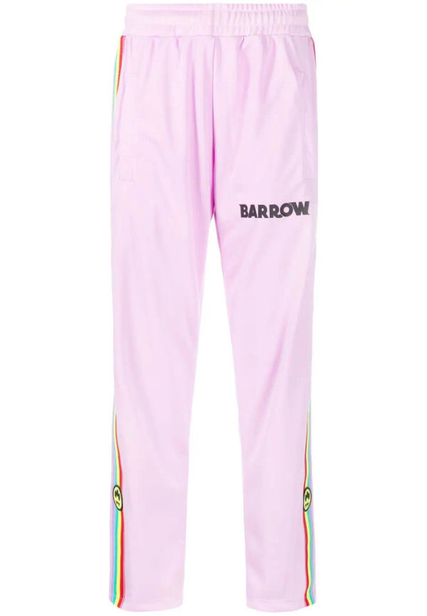 BARROW mjukisbyxor med sidorand - Rosa