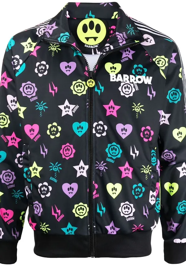 BARROW t-shirt med grafiskt tryck - Svart