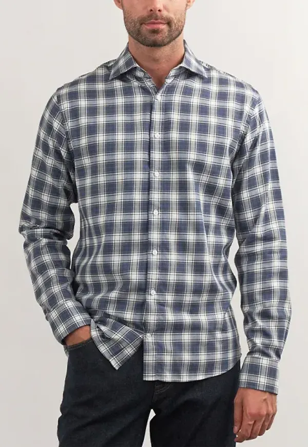 Barton Rutig Dobbyskjorta