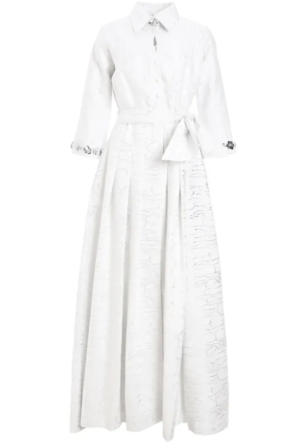Baruni Zinnia aftonklänning - Vit – Farfetch