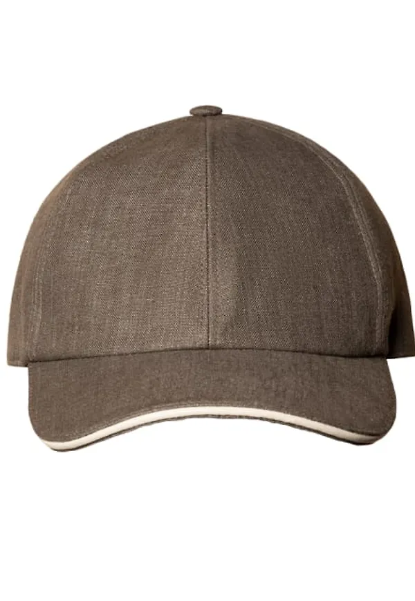 Baseballkeps I Linne Och Twill