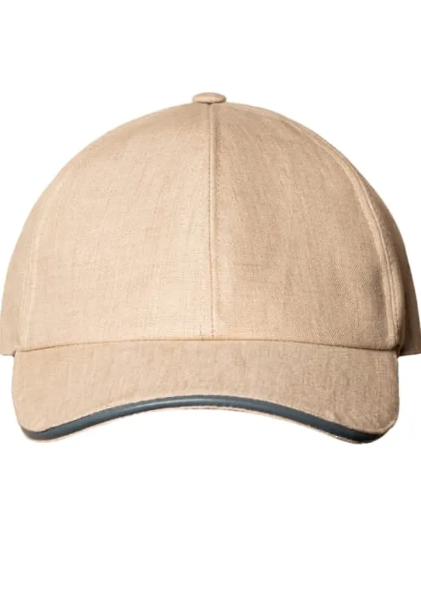 Baseballkeps I Linne Och Twill