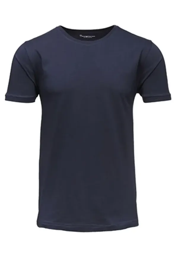Basic Regular Fit O-neck Tee Gots