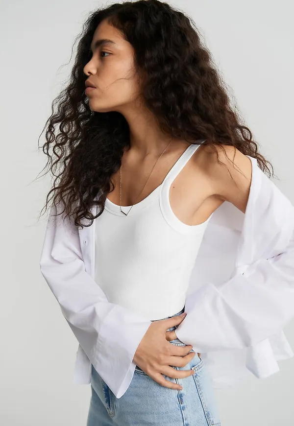 Basic rib singlet