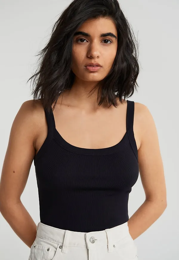 Basic rib singlet