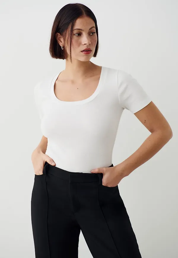 Basic rib top